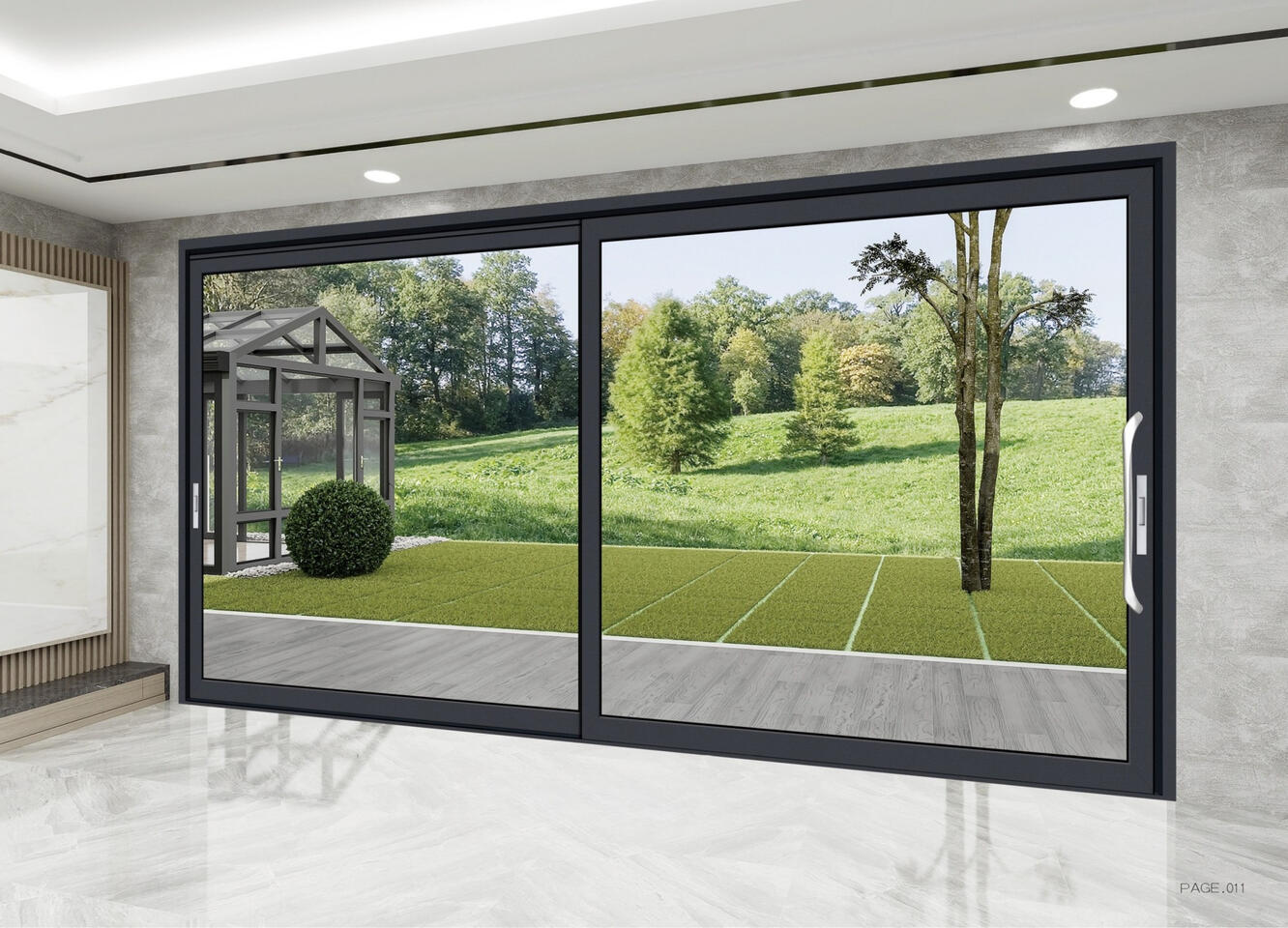 Aluminum Alloy Heavy Sliding Door Series Aluminum Alloy Heavy Sliding Door Series